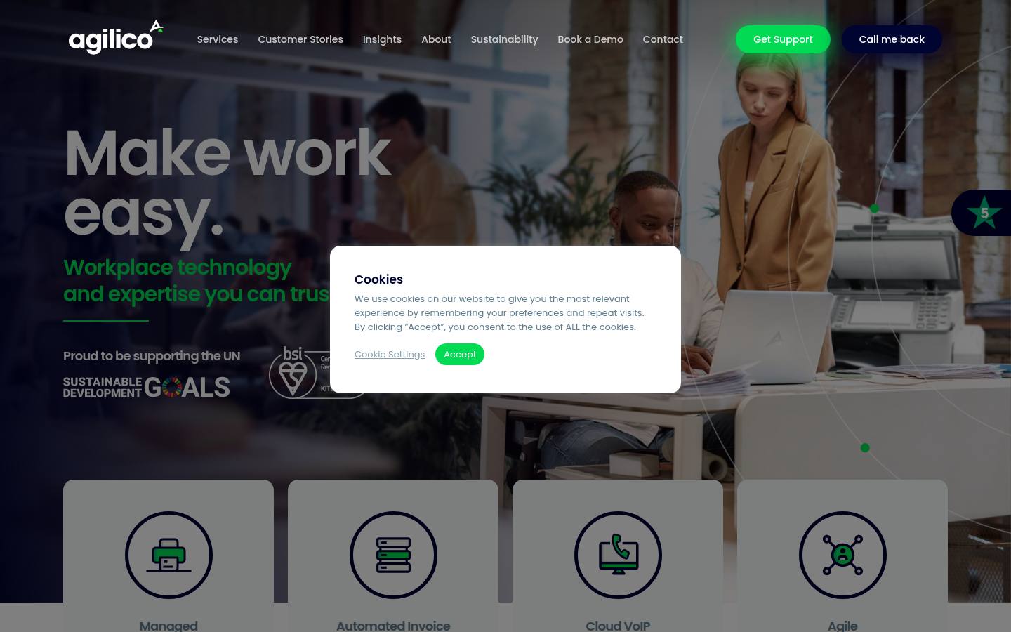 Today on WordPress: homepage screenshot